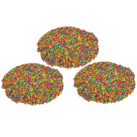 Roylco Colored Rice, 1 lb. Per Pack, PK3 R2114